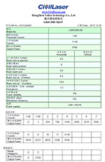 532nm 5w dpss laser data report